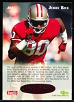1994 Classic NFL Draft Ftbl. #JR1 Jerry Rice- #7797/9994