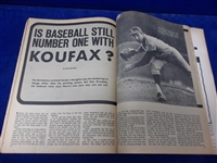 Sept. 1966 Pro Sports Magazine- Willie Mays/ Sandy Koufax Cover