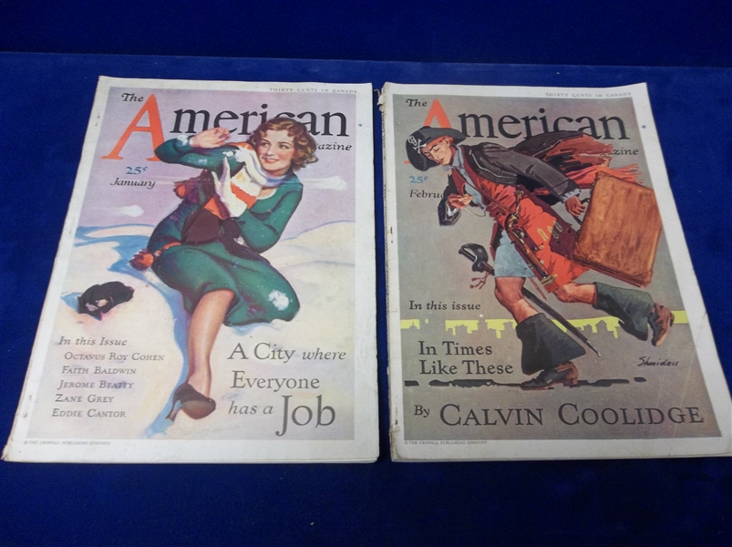Jan & Feb., 1932 Issues of “The American Magazine”