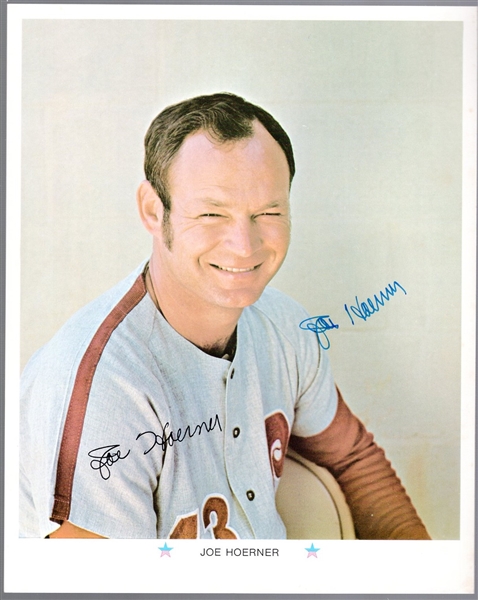 Autographed Joe Hoerner 1971 ARCO Philadelphia Phillies MLB #NNO Color 8” x 10” Photo