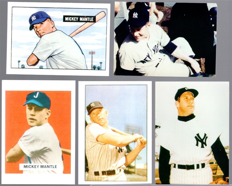 1986 Card Collectors’ Co. Mickey Mantle Advertising Card Set of 10