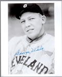 Autographed George Uhle Cleveland Indians MLB B/W 8” x 10” Photo