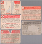 1952 Topps Bb- 5 Diff