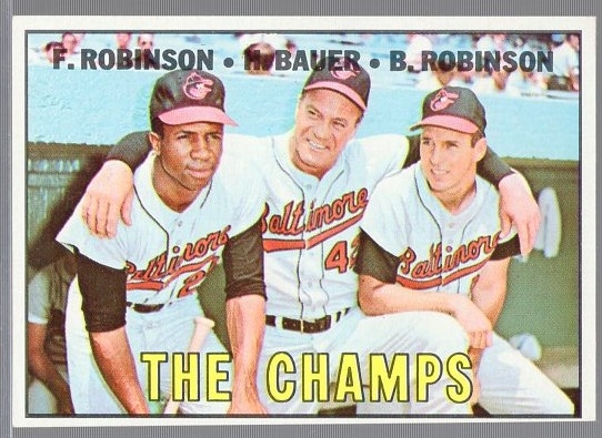 1967 Topps Baseball- #1 The Champs
