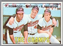 1967 Topps Baseball- #1 The Champs
