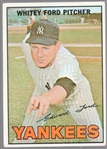 1967 Topps Baseball- #5 Whitey Ford, Yankees