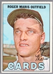 1967 Topps Baseball- #45 Roger Maris, Cards