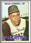 1967 Topps Baseball- #140 Willie Stargell, Pirates
