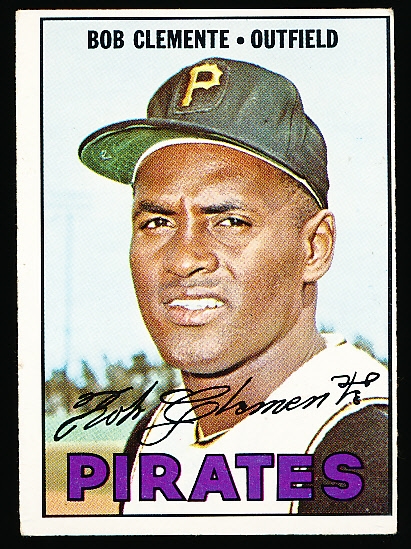 1967 Topps Baseball- #400 Bob Clemente, Pirates