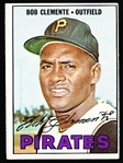 1967 Topps Baseball- #400 Bob Clemente, Pirates
