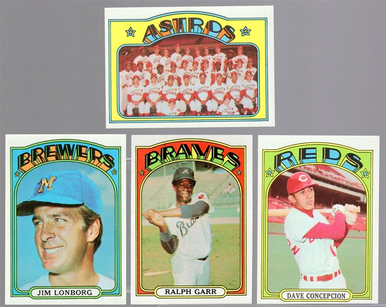 1972 Topps Baseball- 25 Diff