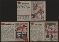 1957 Topps Fb-3 Diff