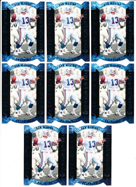 1995 SP Football- “All-Pros" Die-Cut Inserts- 8 Cards