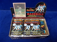1986 and 1987 Sportflics Bsbl. Packs in a 1987 Sportflics Box- 35 Total Packs