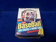1988 Fleer Bsbl.- One Unopened Wax Box