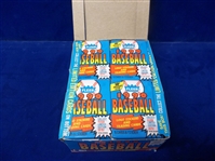 1990 Fleer Bsbl.- One Unopened Wax Box