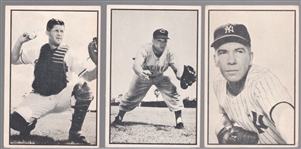 1953 Bowman Black & White Bb- 3 Diff