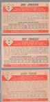 1953 Bowman Black & White Bb- 3 Diff