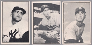1953 Bowman Black & White Bb- 3 Diff