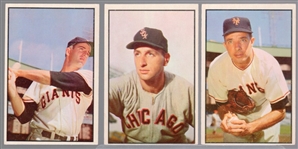 1953 Bowman Bb Color- 3 Diff