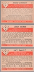 1953 Bowman Bb Color- 3 Diff