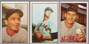 1953 Bowman Bb Color- 3 Diff