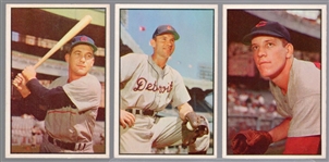 1953 Bowman Bb Color- 3 Diff