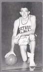 1958? Gene Shue Detroit Pistons NBA J. D. McCarthy Postcard