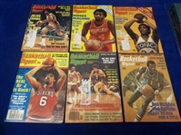 1974-80 Basketball Digest- 6 Diff.