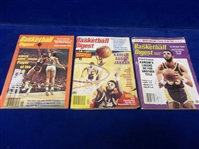 1977-82 Basketball Digest- 3 Diff. Kareem Abdul-Jabbar Covers