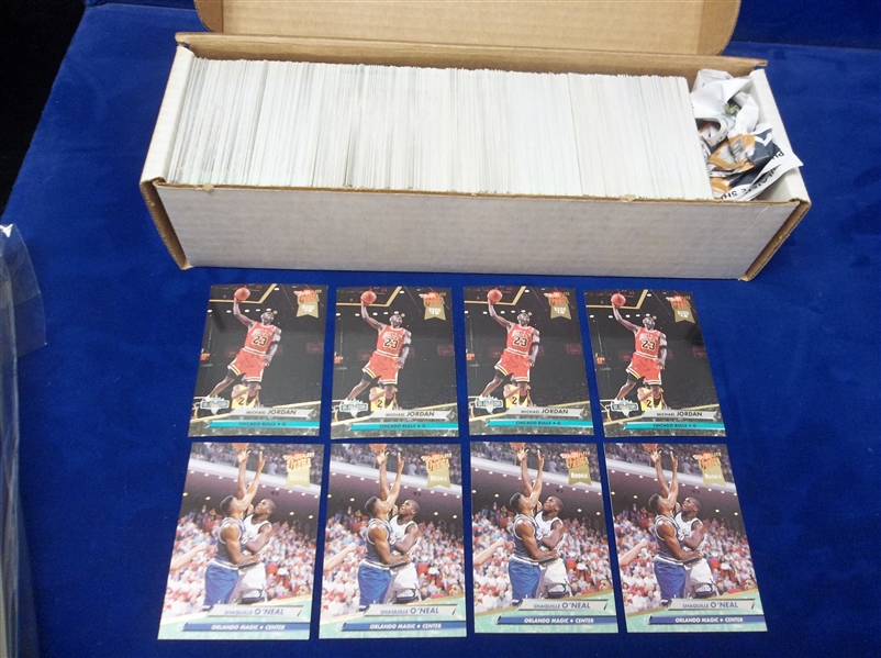 1992-93 Fleer Bskbl.- Four Series 2 Sets of 175 Cards (#201-375)- Shaq RC!