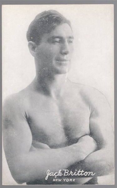 1923 Exhibit Boxing- Jack Britton, New York