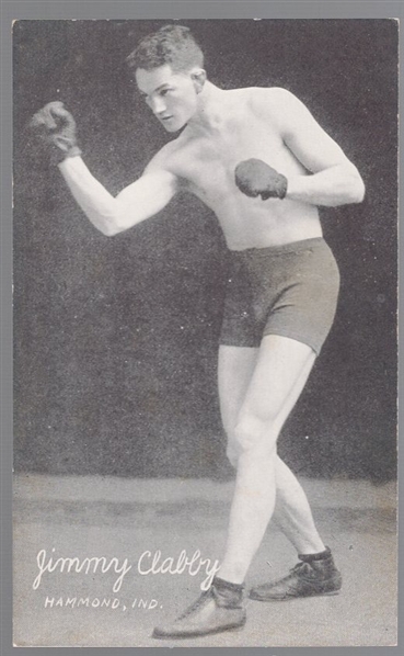 1923 Exhibit Boxing- Jimmy Clabby, Hammond, Ind.