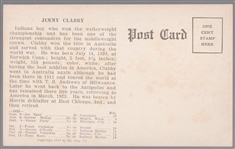 1923 Exhibit Boxing- Jimmy Clabby, Hammond, Ind.