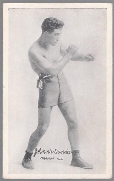 1923 Exhibit Boxing- Johnny Dundee, Orange, N.J.