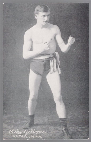 1923 Exhibit Boxing- Mike Gibbons, St. Paul, Minn.