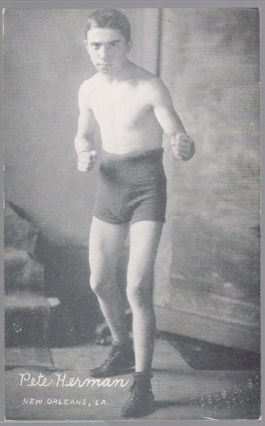 1923 Exhibit Boxing- Pete Herman, New Orleans, La.