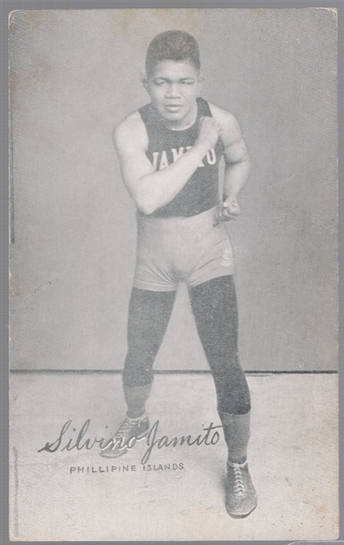 1923 Exhibit Boxing- Silvino Jamito, Philippine Islands