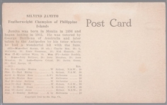 1923 Exhibit Boxing- Silvino Jamito, Philippine Islands