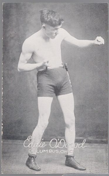 1923 Exhibit Boxing- Eddie ODowd, Columbus, Ohio