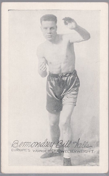 1923 Exhibit Boxing- Bermondsey Bill Wells, Europes Wonderful Welterweight