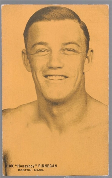 1928 Exhibit Boxing- Dick “Honeyboy" Finnegan, Boston Mass.