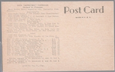 1928 Exhibit Boxing- Dick “Honeyboy Finnegan, Boston Mass.