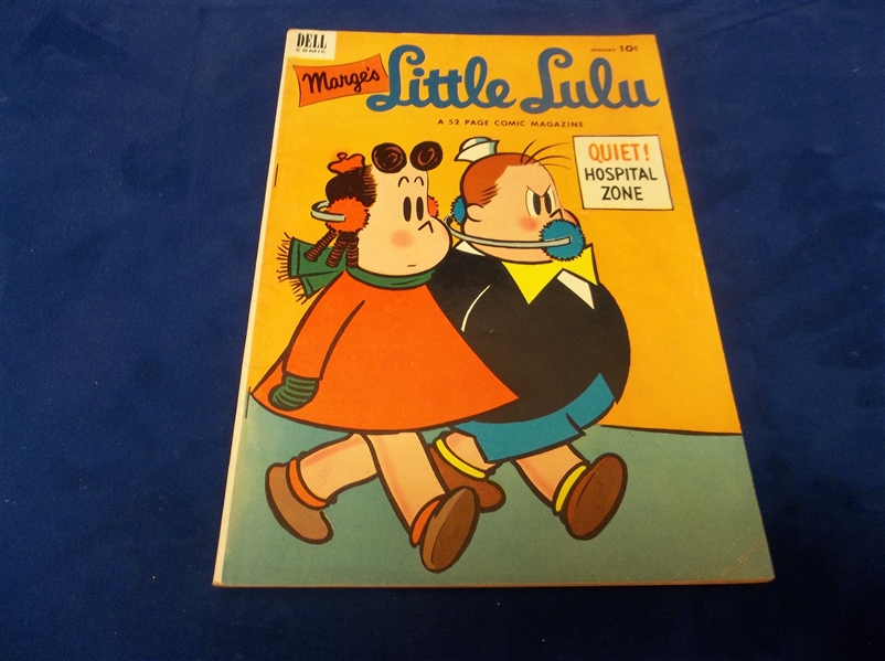 January 1953 Doak Walker Detroit Lions NFL Back Cover Ad on Back Cover of Little Lulu #55 Comic