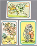 1974 Donruss Super Freaks Football Non-Sport- Approx. 190 Asst. Sticker Cards