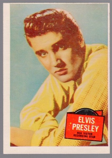 1957 Topps Hit Stars Non-Sports #59 Elvis Presley
