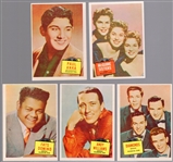 1957 Topps Hit Stars Non-Sports- 10 Diff. Cards