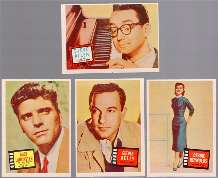 1957 Topps Hit Stars Non-Sports- 8 Diff. Cards
