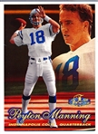 1998 Flair Showcase Ftbl.- #3 Peyton Manning RC, Colts- Row 2 Version