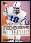 1998 Flair Showcase Ftbl.- #3 Peyton Manning RC, Colts- Row 2 Version
